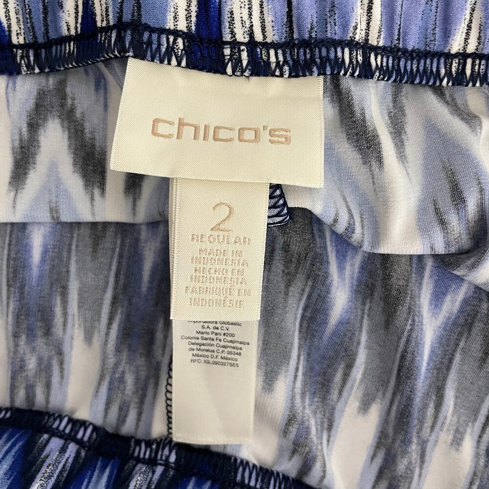 Chico's High Rise Wide-Leg Pants Size Large - Picture 6 of 7